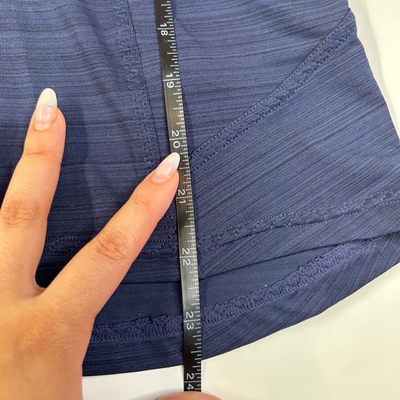 Athleta Lightweight Zip Up Blue Long Sleeve Hoodie - Picture 6 of 11